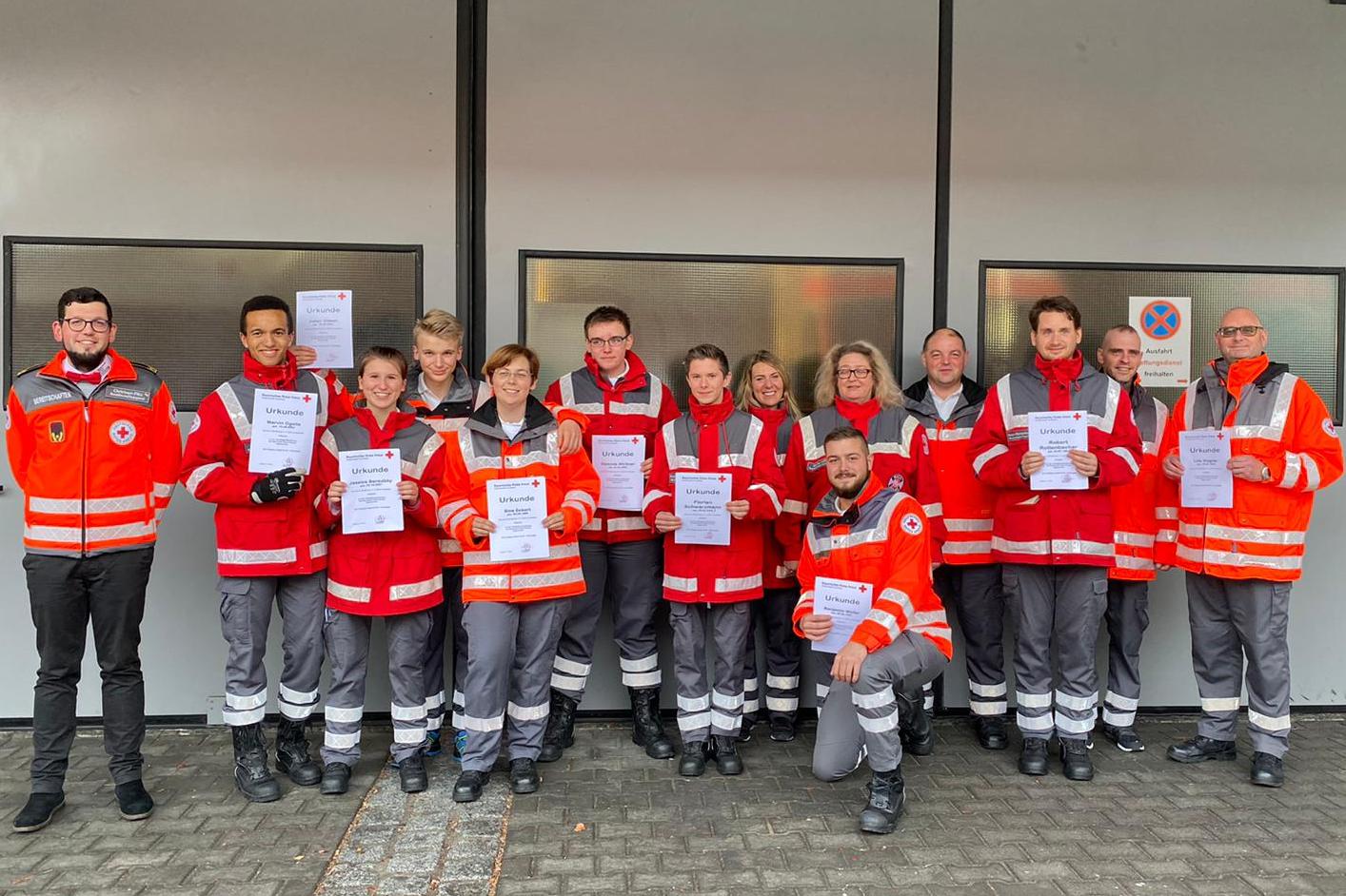 Gruppenbild Sanis Bereitschaften